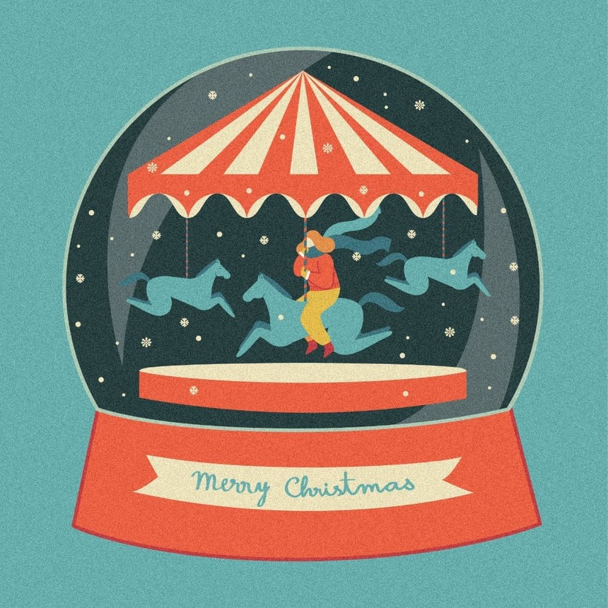 Magic Xmas ball