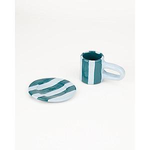 Off the handle ESPRESSO CUP - Striped