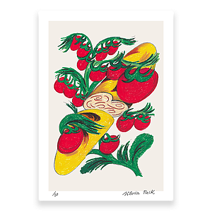 Abrazo de una tomatera