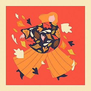 Autumn cape