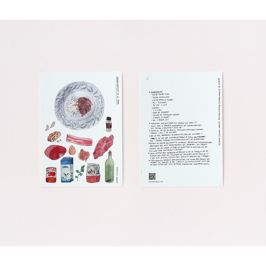 Mandonguilles de la baba