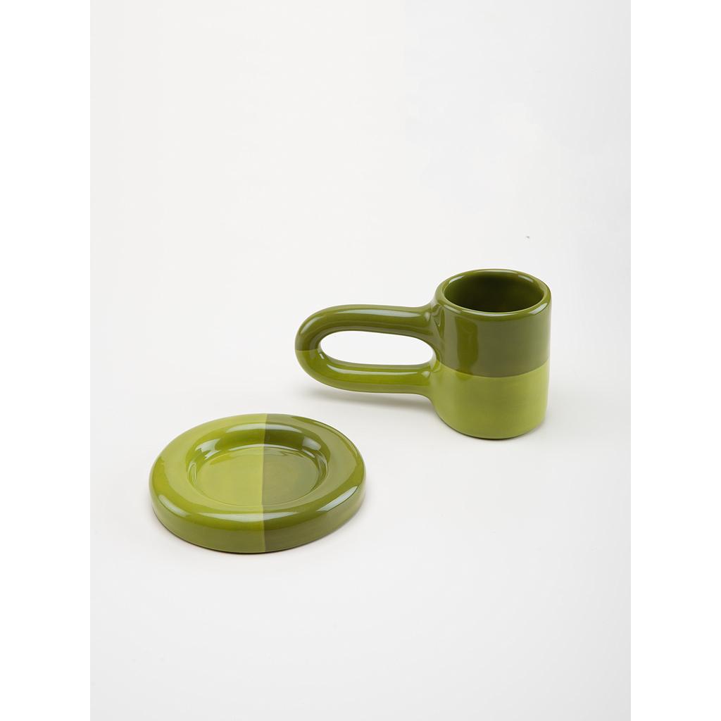 Off the handle ESPRESSO CUP - Green