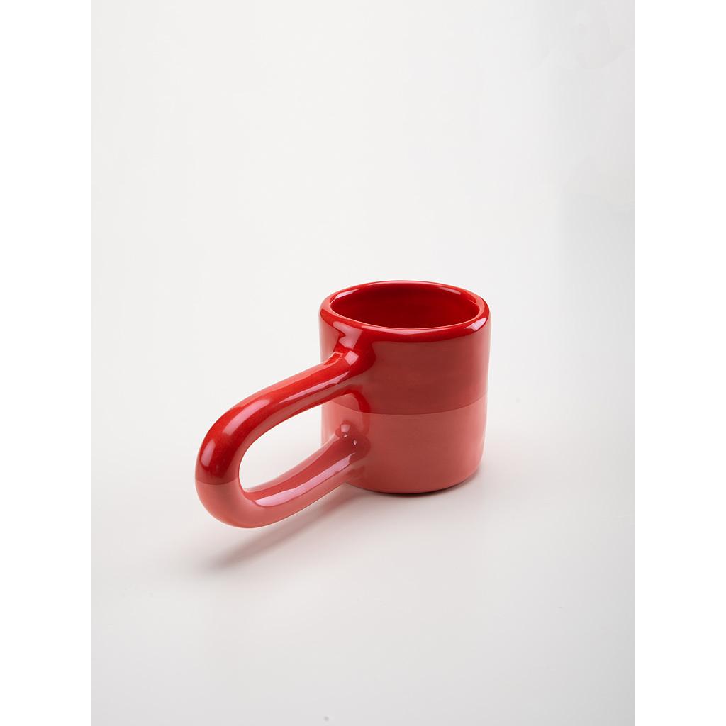Off the handle MEDIUM CUP - Red/Pink