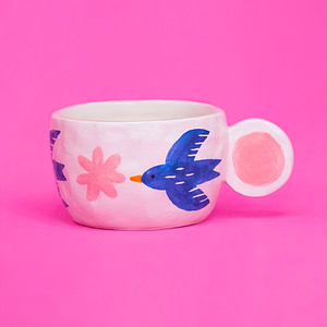 Birds Ceramic Cup