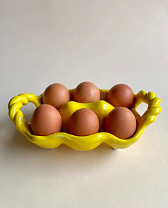 Egg tray (yellow)