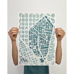 Mapa del Raval