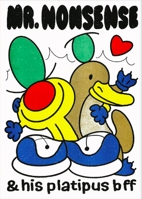 LITTLE MISS & MR MEN - Mr. Nonsense & His Platypus BFF