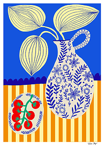 Porcelain and tomatoes (S)