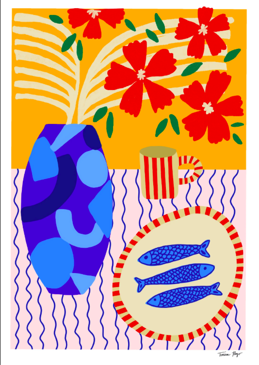 Sardines on stripe (S)