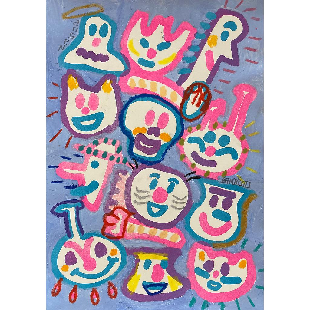Anpanman kids in blue