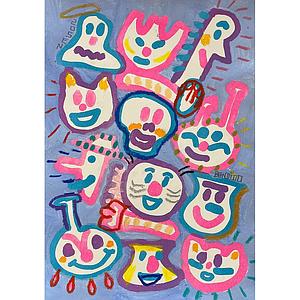 Anpanman kids in blue