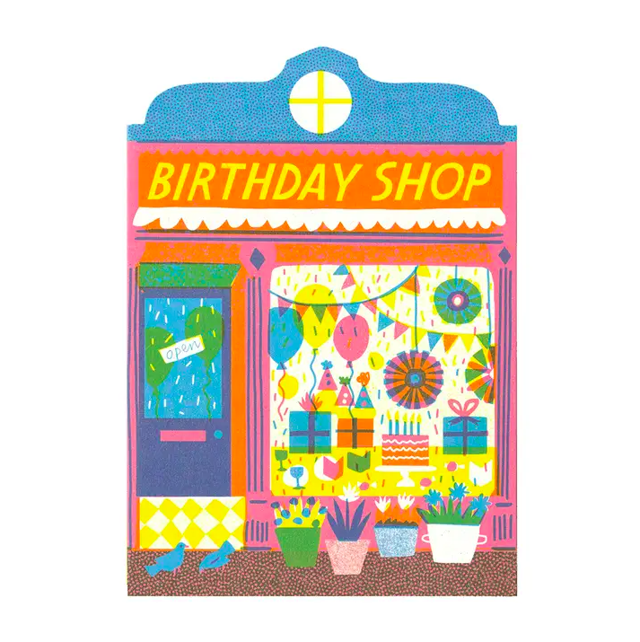 Birthday Shop card