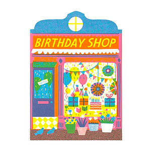 Birthday Shop card