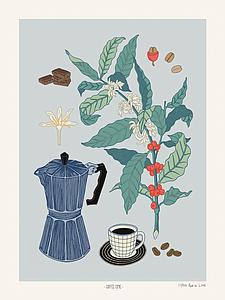 Coffee Time (blue)
